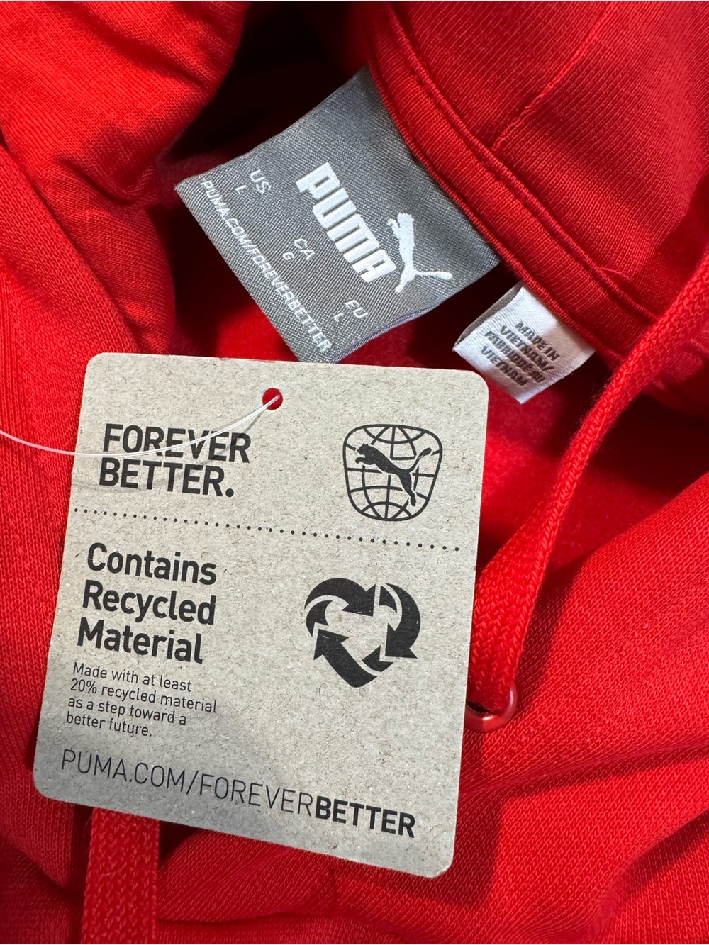 Puma Hoodie SZ LG NWT - Picture 6 of 8